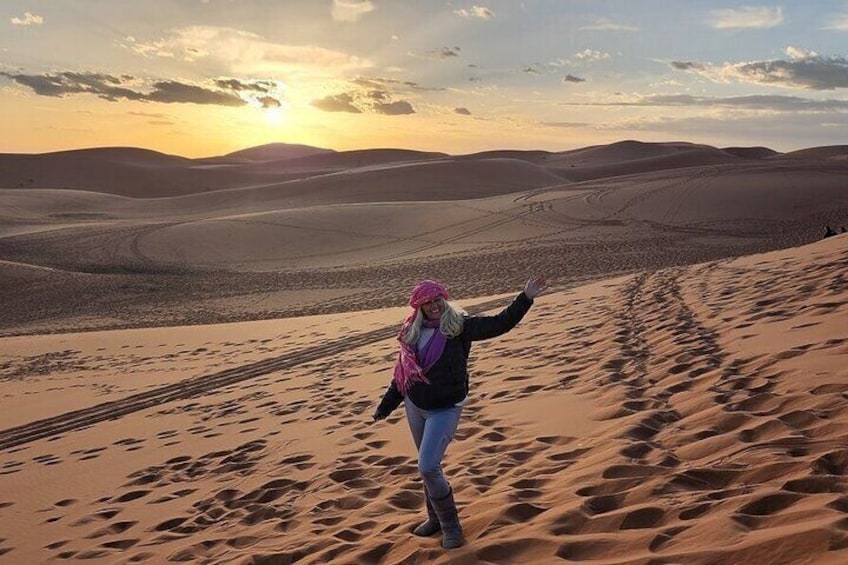 Best Fez to Marrakech via Merzouga Desert Dunes, 3 Days Tour
