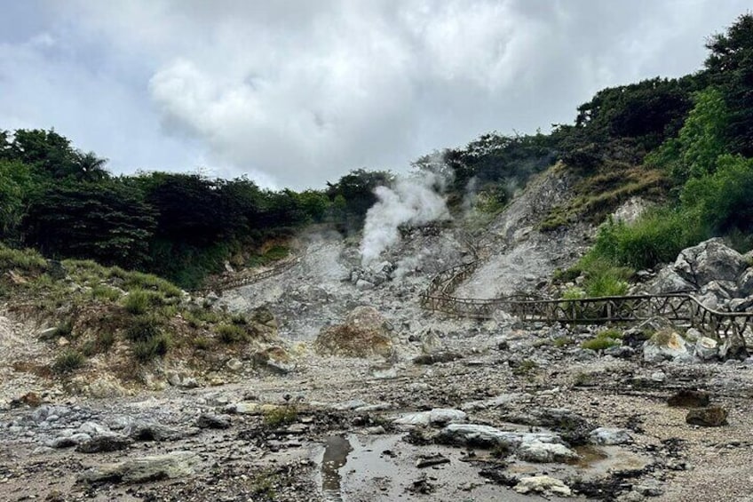 Miravalles Volcano Expedition, Waterfalls and Natural Hot Springs