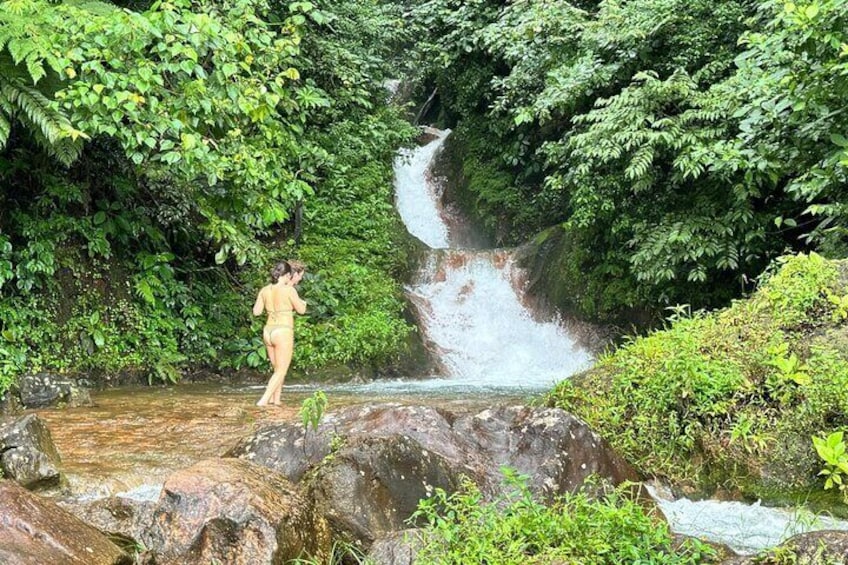 Miravalles Volcano Expedition, Waterfalls and Natural Hot Springs