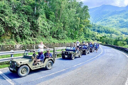 Hoi An to Hue Private Jeep Adventure via Coastal Hai Van Pass