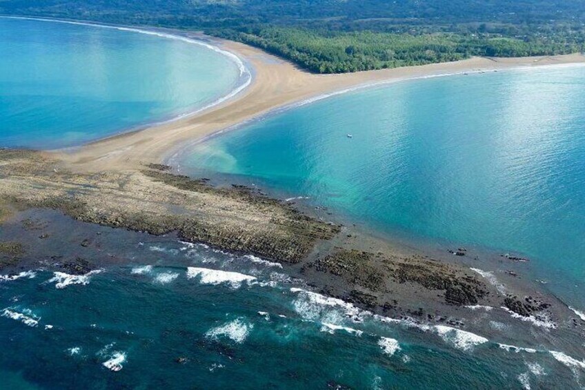 Punta Uvita, our departure and arrival point. 