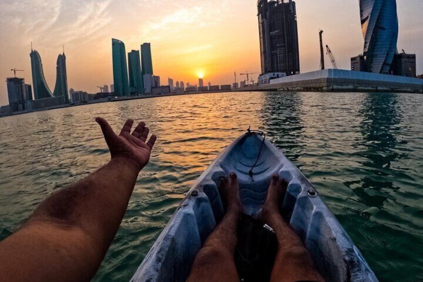 Kayak Tour in Bahrain Bay