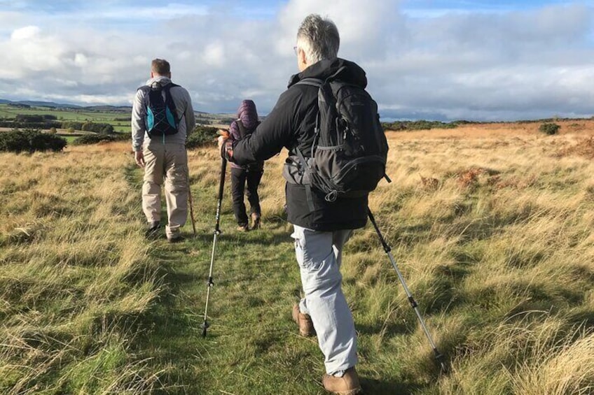 Guided Walk to Saint Cuthbert’s Cave and Woodland Walks Views