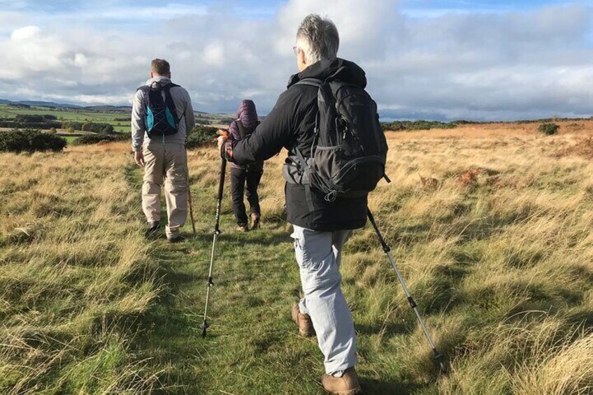 Guided Walk to Saint Cuthbert’s Cave and Woodland Walks Views