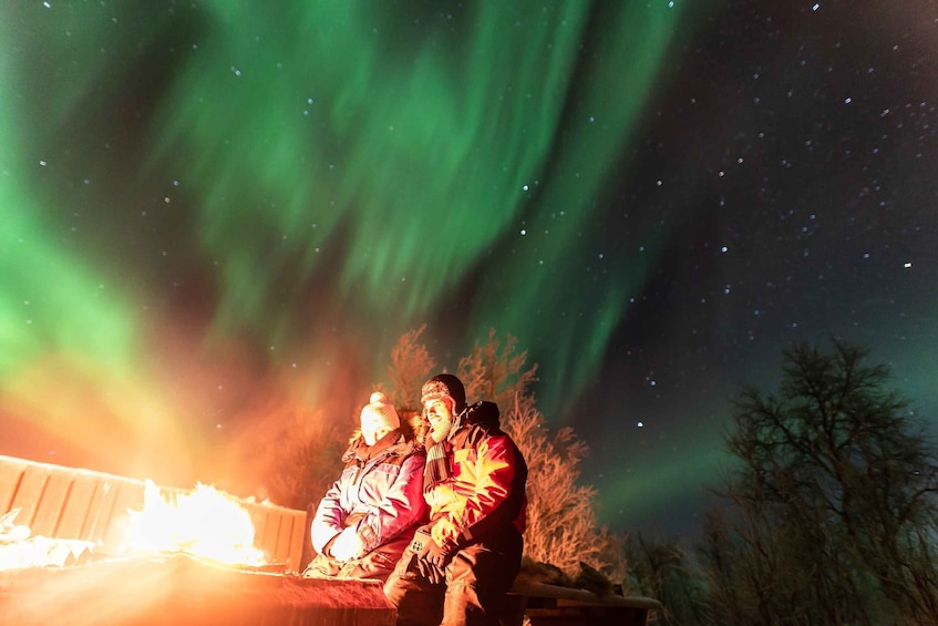 Picture 2 for Activity From Abisko: Northern Lights Tour with Photographer Guide