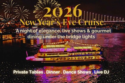 Istanbul: New Year's Eve Bosphorus Cruise with Dinner Option