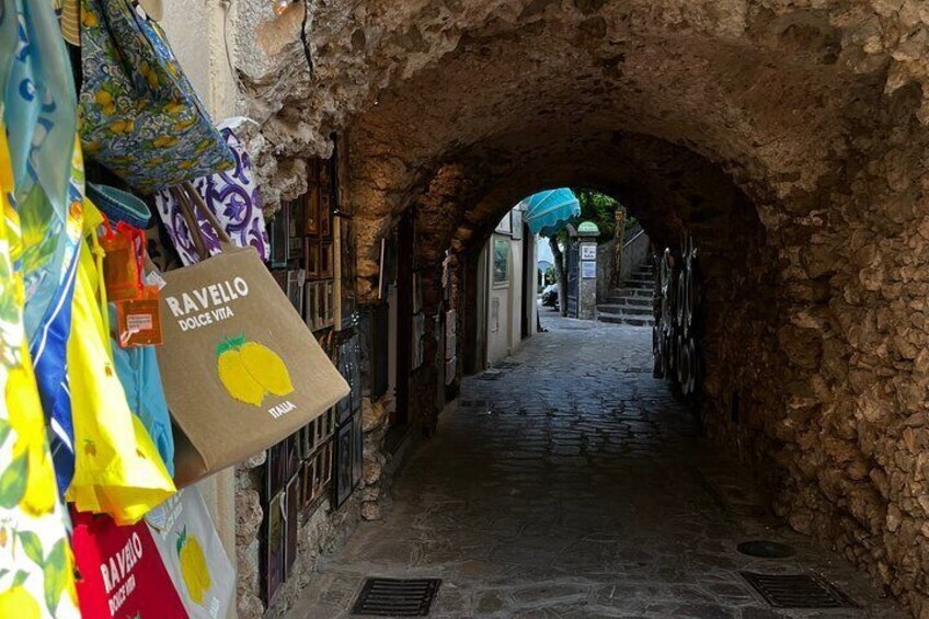 Charming alleys in Ravello