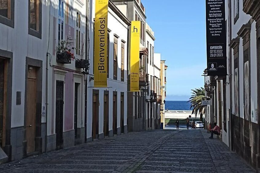 Las Palmas old city center