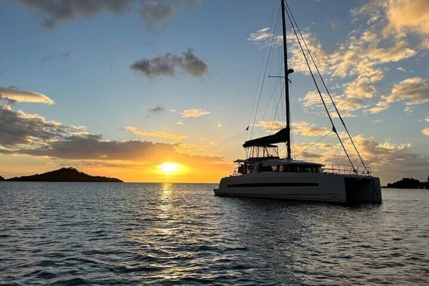 Zephyr at sunset