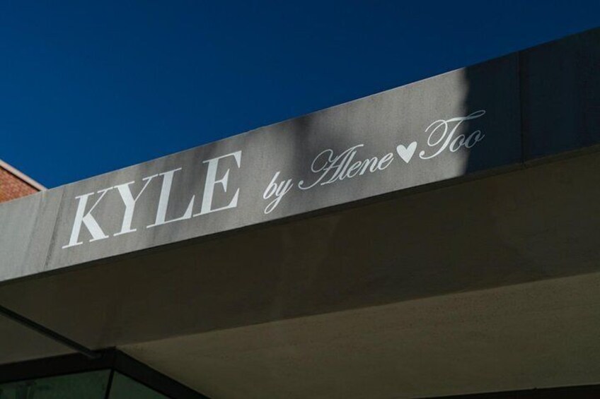 Kyle's store, the awkwardly named Kyle By Alene Too.