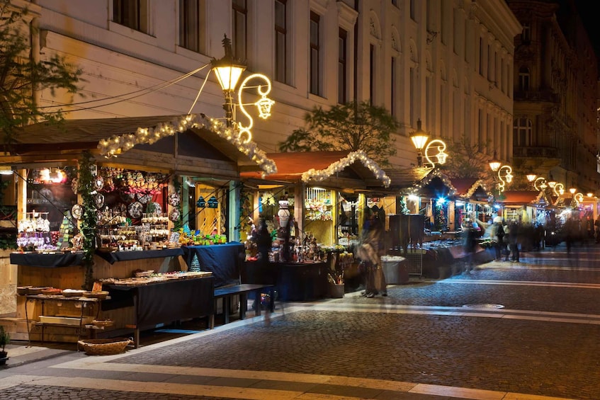 Picture 4 for Activity Budapest: Christmas Markets Walking Tour with Cake Tasting