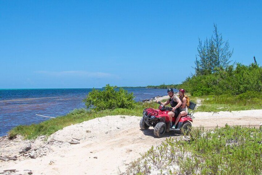 ATV and Clear Boat Ride Full Experience in Cozumel