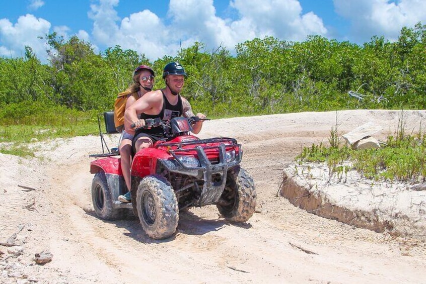 ATV and Clear Boat Ride Full Experience in Cozumel