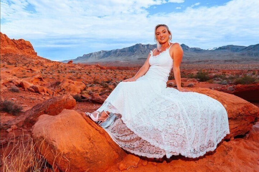 Valley of Fire Wedding-Visitor Center Wedding Area