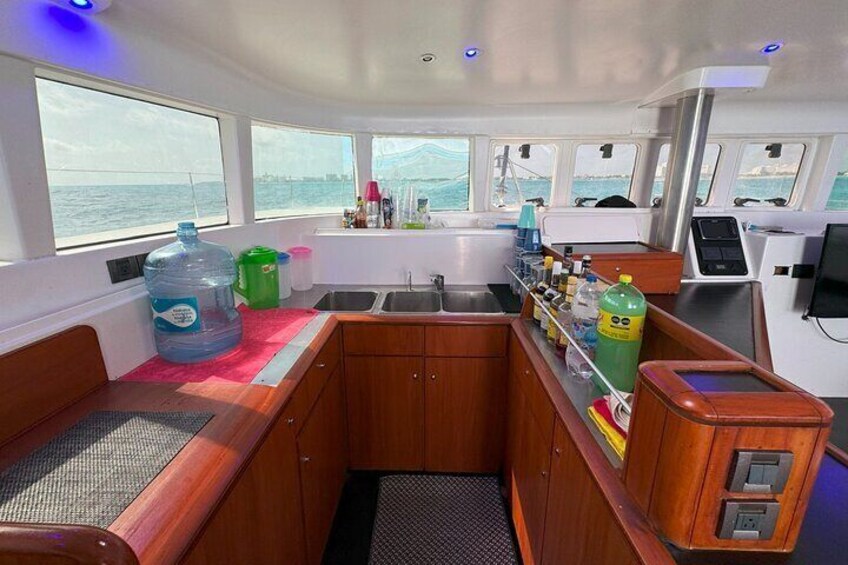 Luxury Catamaran Private Charter Cancun to Isla Mujeres