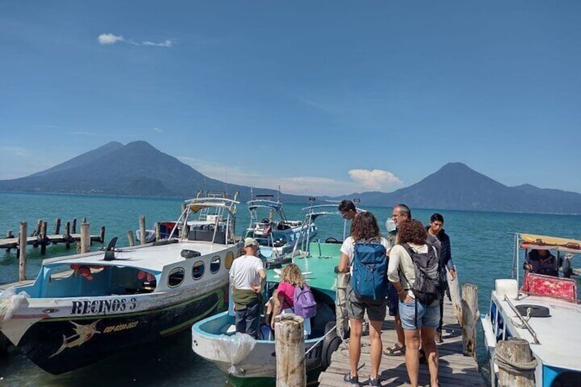 Lake Atitlan Guided Tour by Boat from Panajachel