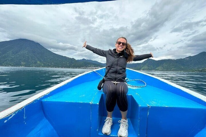 Lake Atitlan Guided Tour by Boat from Panajachel