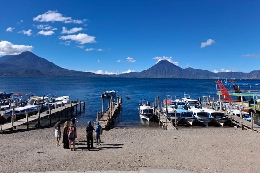 Lake Atitlan Guided Tour by Boat from Panajachel