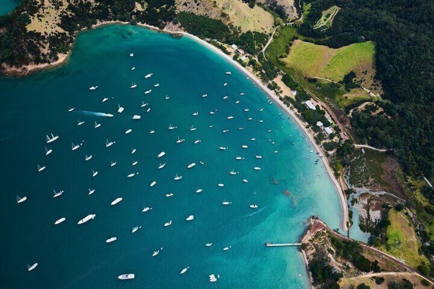 Man O' War Bay Stop-over (select option at time of booking)