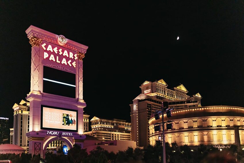 3-Hour Panoramic Night Tour of Las Vegas by Open-Top Bus