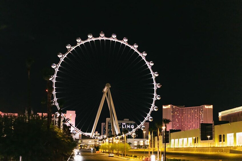 3-Hour Panoramic Night Tour of Las Vegas by Open-Top Bus