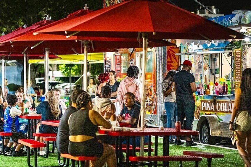 World Food Truck Park Tour in Orlando with Pick up 