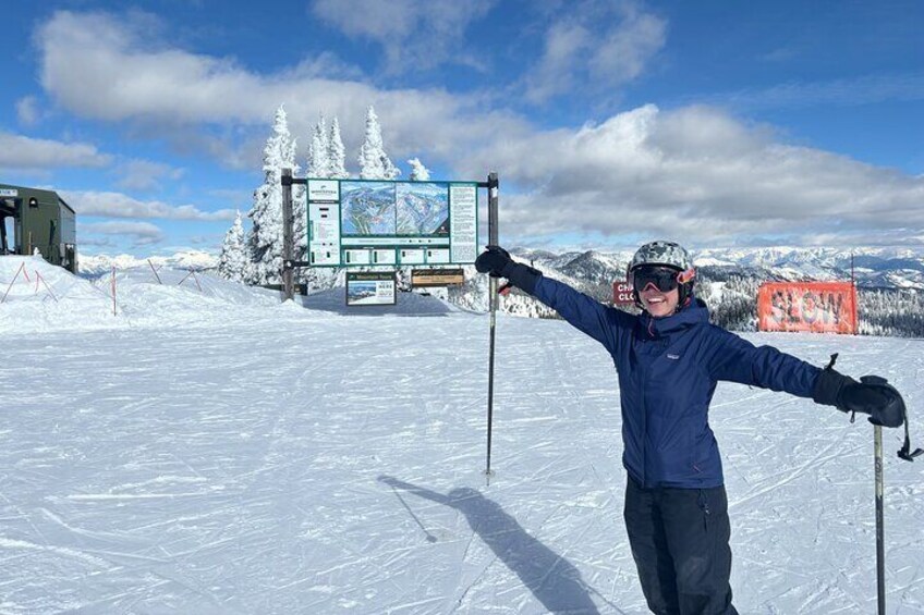 Sunshine and views of Glacier!