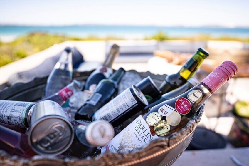 Refreshments of choice on offer.