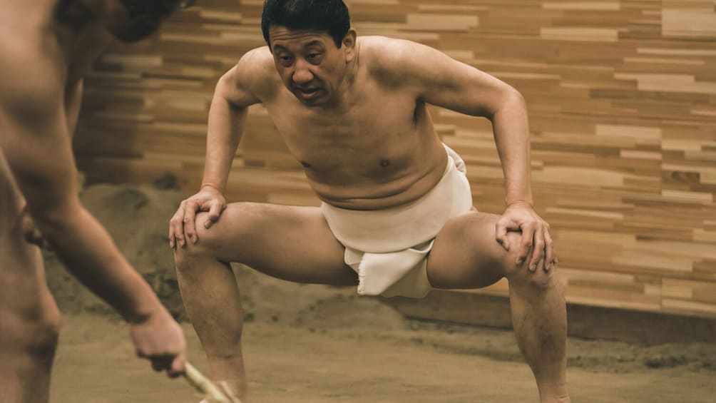 Tokyo: Watch Morning Sumo Training (Guide Optional) (2 hours / JP, EN)