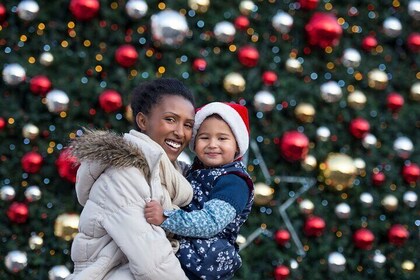 Recorrido privado a pie por la costa festiva de Vancouver en Navidad