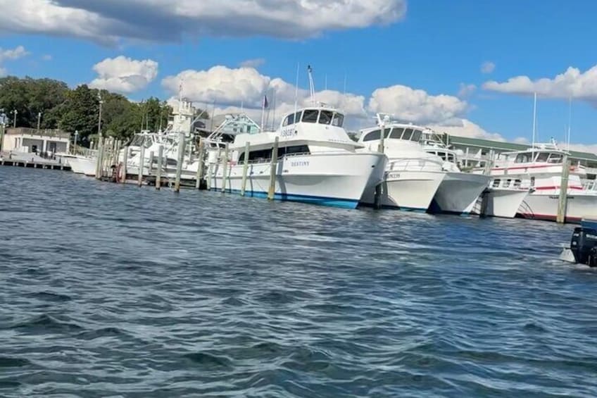 Come tour the vessels of Destin, the "The World's Luckiest Fishing Village."