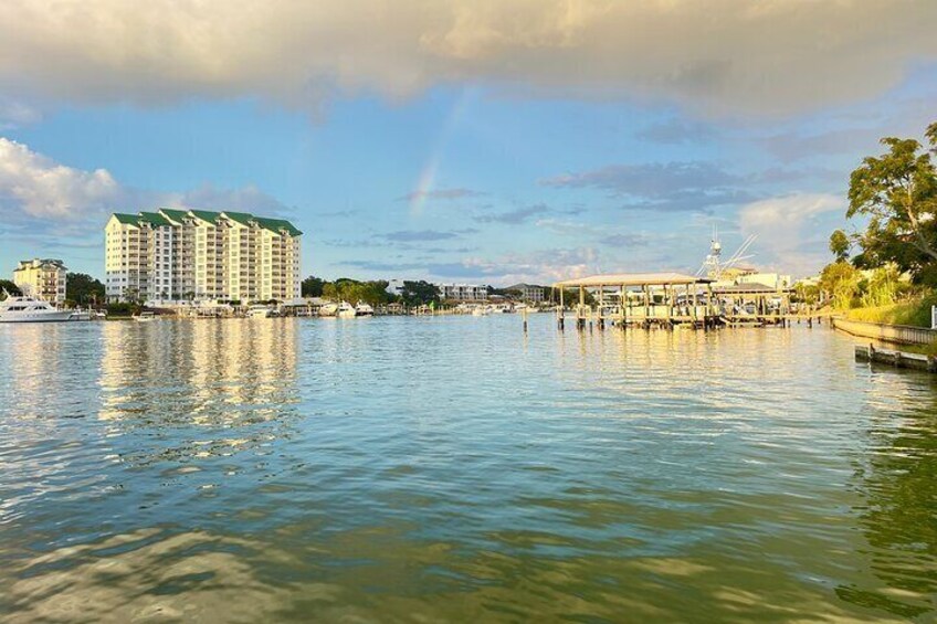 Our tour includes a boat ride through Destin Harbor. 