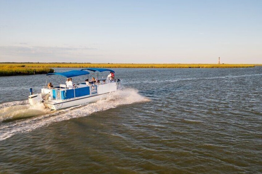 Dolphin Boat Tour from Folly Beach to Morris Island