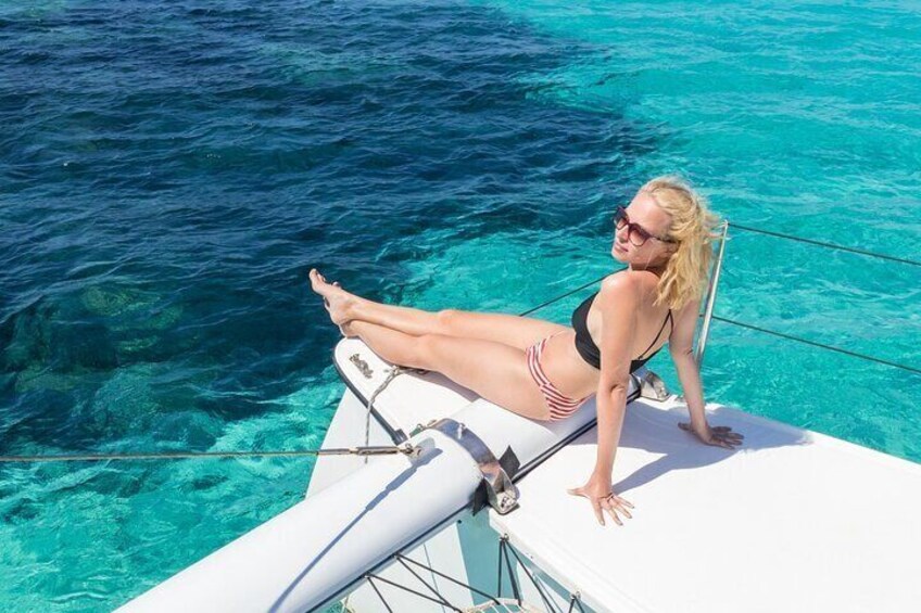 4 Hour Catamaran Experience in a Private 42 Lagoon