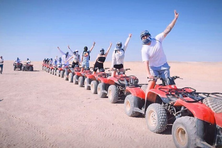 Ultimate Quad Biking & Bedouin BBQ & show in Sharm El Sheikh