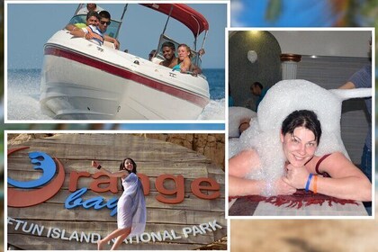 Excursión en lancha rápida a la isla Orange con baño turco - Hurghada