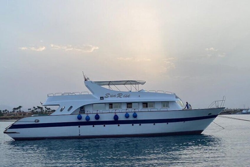 One from our fleet.
Sunrise