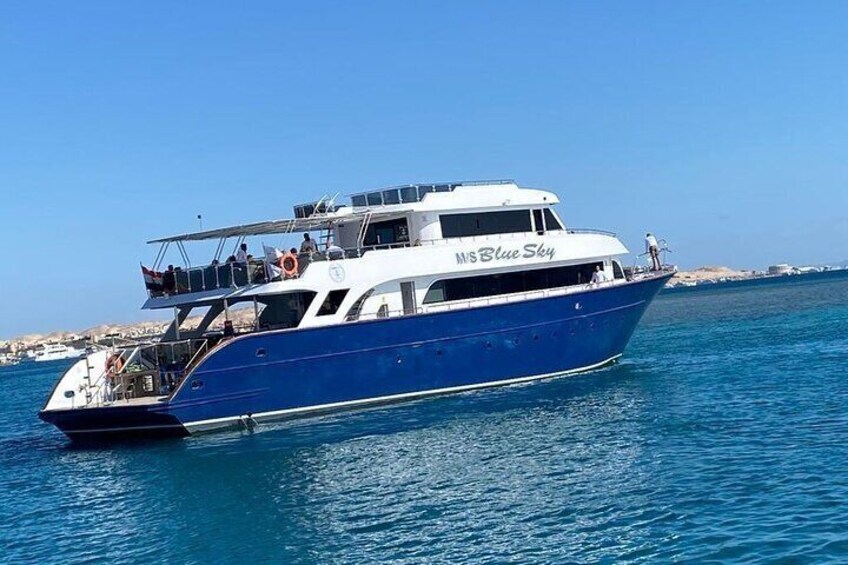 One from our fleet.
Blue Sky