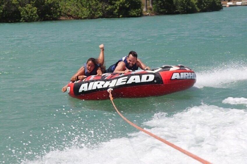 Combo Banana Boat Ride and Bumper Tube Ride in Hawaii