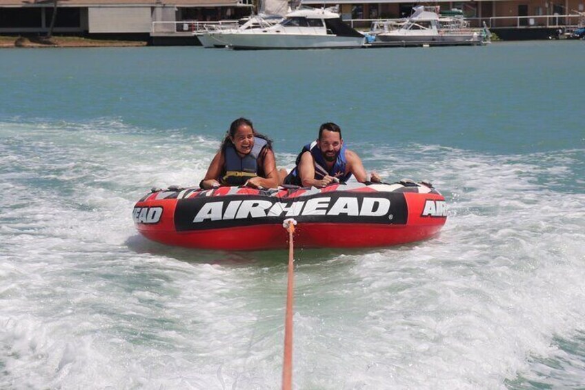 Combo Banana Boat Ride and Bumper Tube Ride in Hawaii