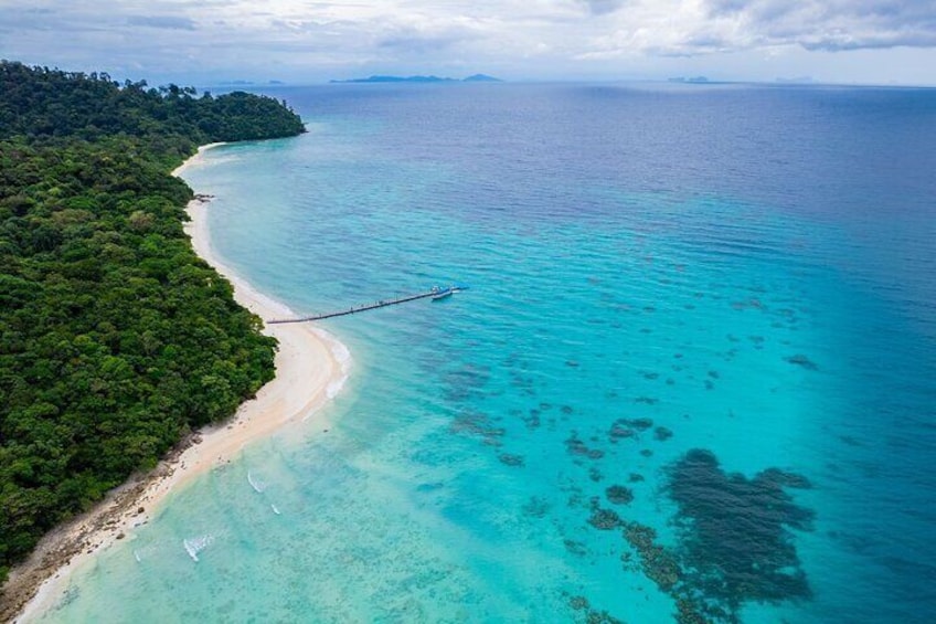 Private Longtail to Koh Rok from Koh Lanta with Lunch