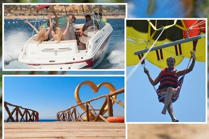 Lancha Privada Isla Naranja & Parasailing Adventure Hurghada