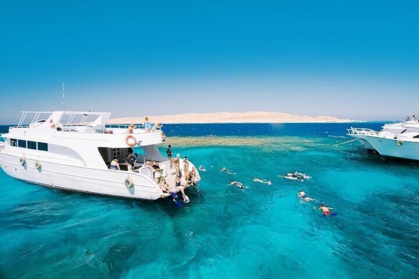 Explore Tiran Island Snorkeling Lunch & Transfer -Sharm El Sheikh