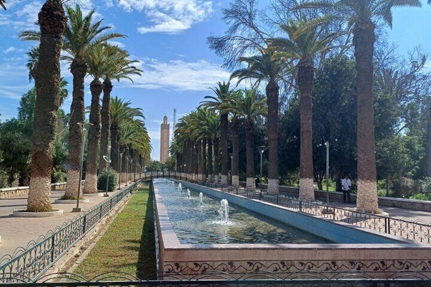 Fountain and Mosque: Taroudant