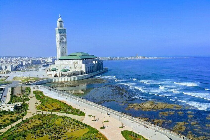 Casablanca Day Trip from Marrakech and Visit to the Grand Mosque