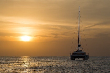 Mykonos Catamaran Private Sunset Cruise with Transfer