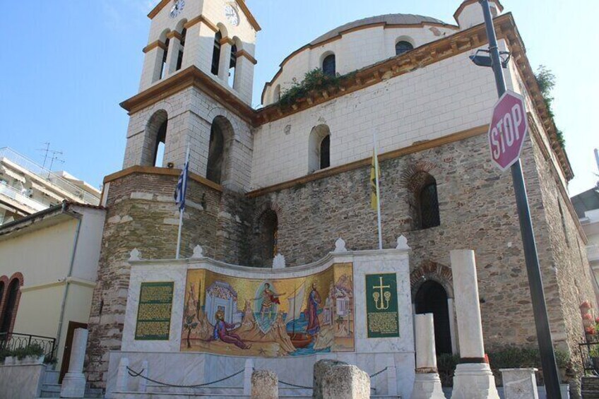 Apostle Paul Mosaic at St Nicolas Church