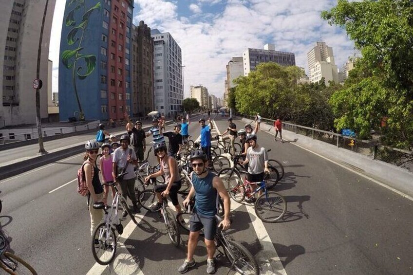 Sao Paulo Downtown Historic Bike Tour