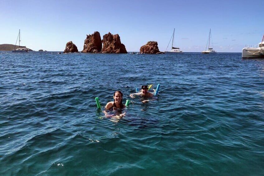 BVI Daytrip on private powerboat with snorkeling