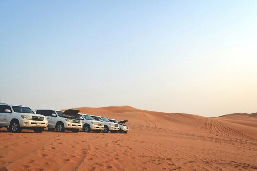 Red Dunes Safari Dubai Tour with Camel Ride, BBQ and Live Shows 